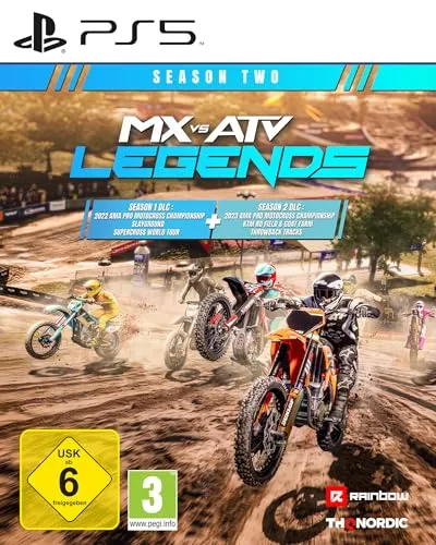 MX vs ATV Legends - Season Two [Blu-ray] - Rasante Offroad-Rennspiel für die ganze Familie, freigegeben ab 6 Jahren – ideal für Spieler jeden Alters!