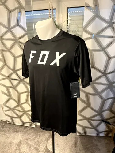 FOX MTB/Fahrrad Trikot Ranger Moth | schwarz | Größe S | 28878-001-S