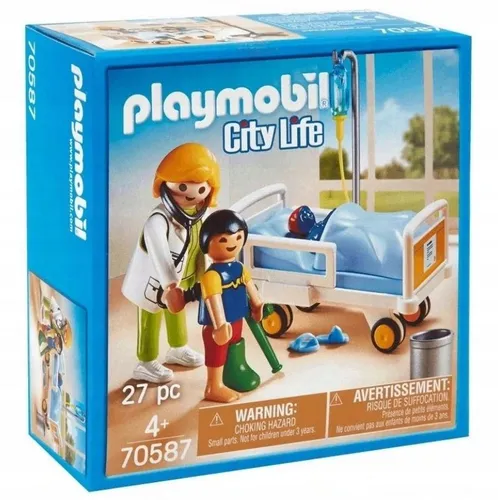 Arzt Set City Life, Kinderarzt, Krankenhaus, 27 Teile, Neu