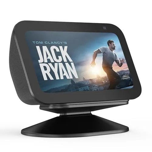 PlusAcc Ständer für Show 5 (3. Generation) Verstellbarer Halterung Zubehör mit Kippfunktion und Anti-Rutsch-Basis Kompatibel mit Show 5 (3. Generation) und iPhone 13/14 (Schwarz)