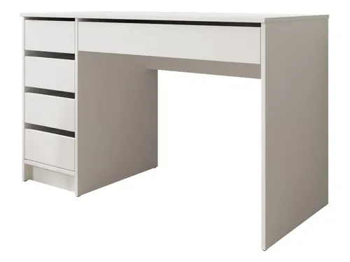 Mirjan24 Schreibtisch Ada - 5 Schubladen für Kinderzimmer - Kinderschreibtisch mit feuchtigkeitsbeständiger Laminatplatte und Schubladen mit Kugelgleitschienen, ideal für Schüler und PC-Nutzung.