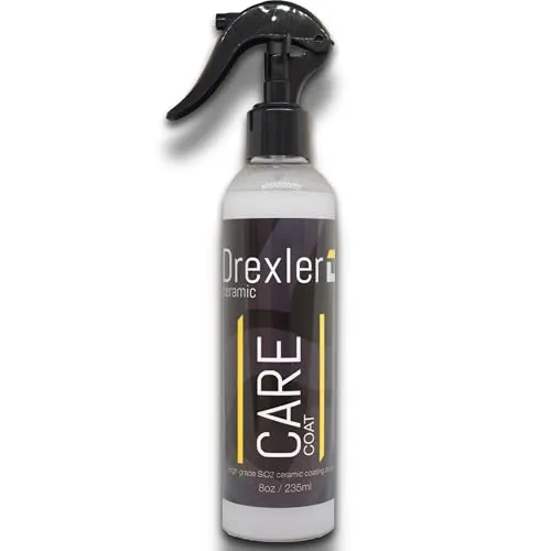 Drexler Ceramic Care Coat 235ml – Keramikbeschichtung Auto Spray – Lackschutz Hydrophob Hochglanz bis zu 6 Monate – Einfache Anwendung Sprühversiegelung für Autopflege und Langzeitschutz