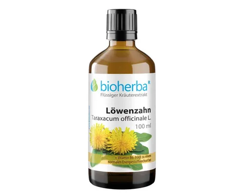 BIOHERBA R Löwenzahn Taraxacum officinale L. Tropfen Tinktur 100 ml Nahrungsergänzungsmittel