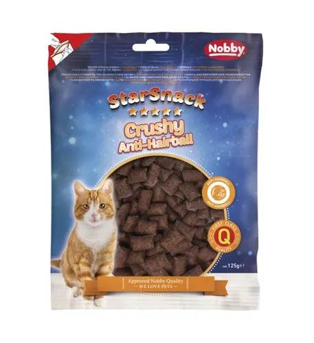 Nobby StarSnack Katzenleckerli Crushy Anti-Hairball 125 g Katzenfutter