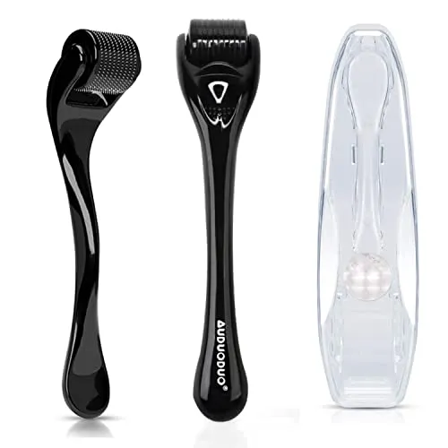 AUDUODUO® Microneedling‑Tool 0,5 mm – 540 antibakterielle Silbernadeln für Haut‑ & Haarpflege