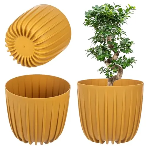 Blumentöpfe & Pflanzgefäße Gelb von KADAX