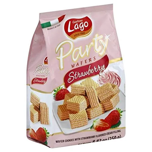 Lago Party Waffeln Erdbeere