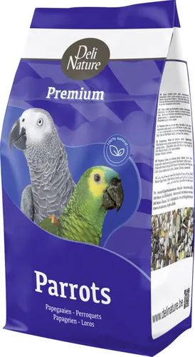 Deli Nature Premium Alleinfutter Papagei mit Früchte 800 g