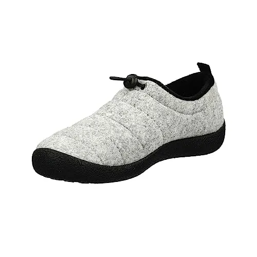 Rohde Damen Pantoletten - Kuschelige Slipper aus Softfilz - Hausschuhe aus softem Filz, ideal für kalte Tage, mit herausnehmbarer Innensohle für individuellen Komfort und flacher PU-Sohle.