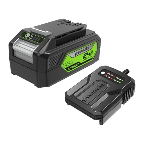Greenworks 24V Akku und Ladegerät