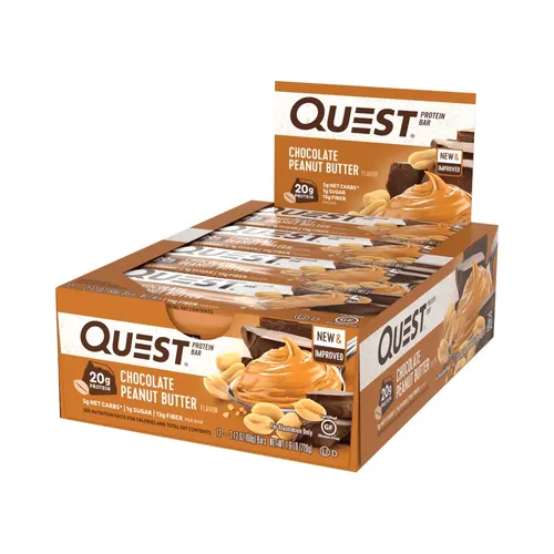 Quest Nutrition Quest Bars (12x60g) Chocolate Peanut Butter (56,93 EUR/kg)