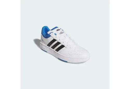 adidas HOOPS CLASSIC Basketballschuh schwarz 38 2/3 EU - Stylischer Basketballschuh für Freizeit und Sport. Bietet optimalen Tragekomfort und eine trendige Optik in Cloud White/Ray Blue/Core Black.