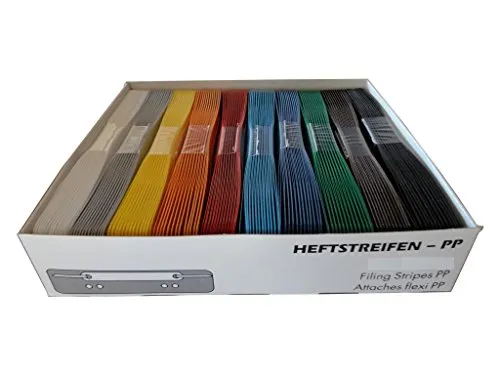 Heftstreifen PP / Farbe: hellblau 25