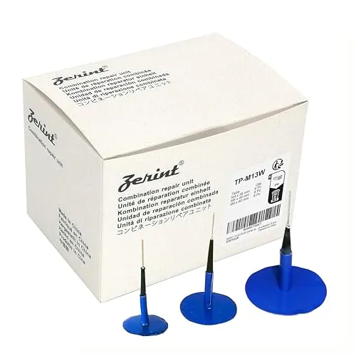 ZERINT TP-M13W Kombi-Reparatur-Set, Stiel eingewickelt, 4,5 x 35 mm, 6 x 45 mm und 9 x 60 mm, 8 Stück