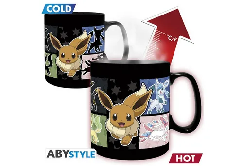 Pokémon - Eevee - Farbwechsel-Tasse, 1 Stk