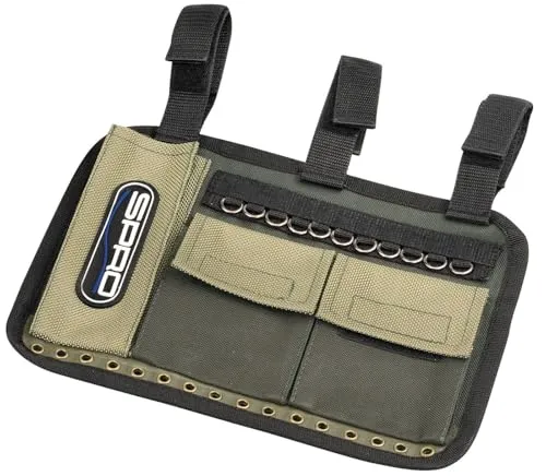 Spro Boat Organizer - Relingtasche zum Pilkangeln, Bootstasche für Pilker & Jigs, Angeltasche zur Befestigung an Reling