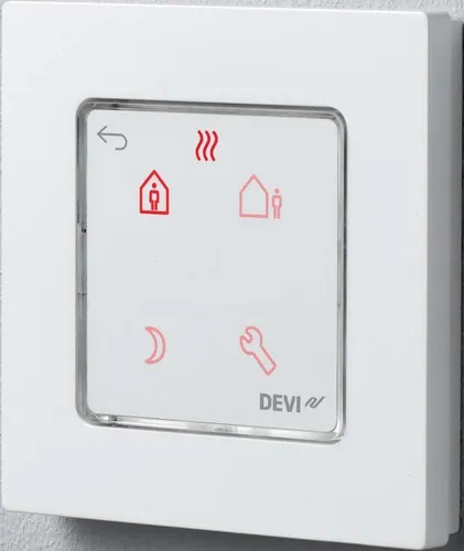 DEVI 088U2002 Raumthermostat mit Touch Display