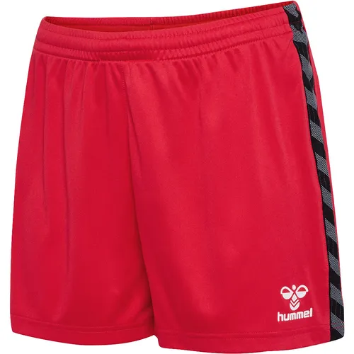 Hummel Authentic Pl Short Damen - rot in rot von hummel