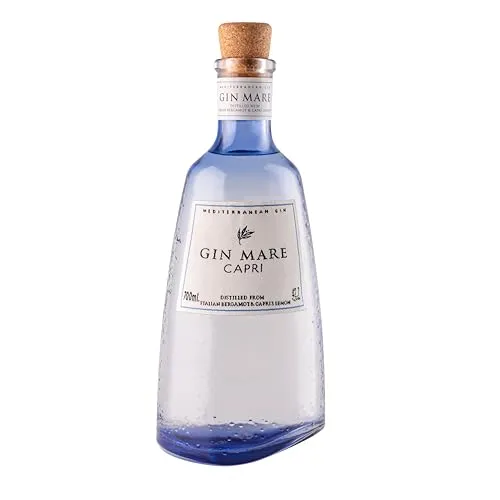 Gin Mare Capri - Mediterrane Super Premium Gin - Der Original Gin Mare Blend verfeinert mit den Destillaten von italienischen Bergamotten und Zitronen - Geschenkempfehlung - 0.7L/42.7 Prozent