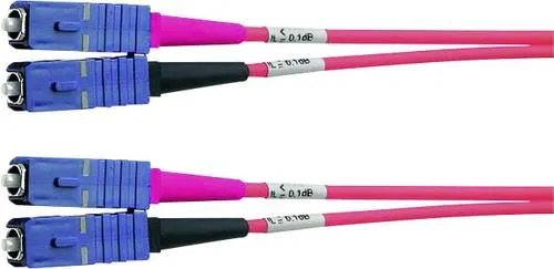 Telegärtner 100011849 Glasfaser LWL Anschlusskabel - Steckdosen- & Schalterteile: Hochleistungsfähiges 50/125 µ Multimode Kabel mit SC-Steckern, ideal für störungsfreie Datenübertragung über große Distanzen.