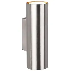 Trio Leuchten Wandleuchte Marley 212400207 - Moderne 2-flammige Wandleuchte aus mattem Nickel, ideal für stimmungsvolle Beleuchtung. Höhe 18 cm, exklusive Leuchtmittel (2x GU10, max. 35 Watt), perfekt für jeden Raum.