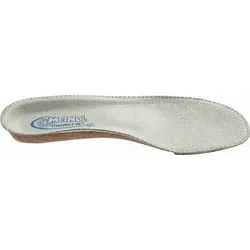 Meindl Comfort Fit Fussbett Größe UK 4 Grau - Zubehör für Schuhe mit durchgehender Naturkorkbettung und PU-Schaum für optimalen Volumenausgleich sowie hervorragender Dämpfung durch Poron-Shockabsorber.