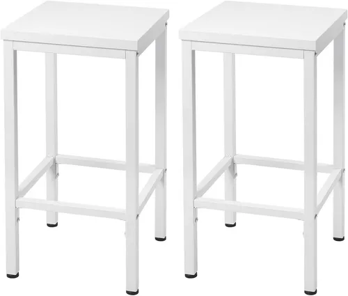 EUGAD Barhocker Set (2 St) in weiß von Eugad