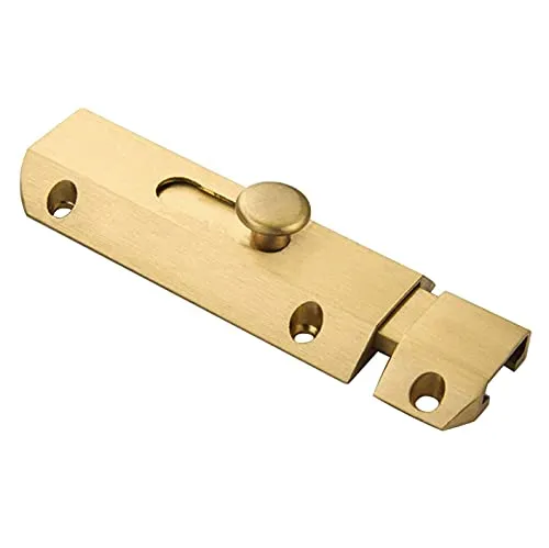 Stück Dicken Reinen Messing Schiebefass Türriegel Schwere Tor Sicherheitsschloss Latch Dumb Gold 1