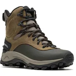 Merrell Damen Thermo Kiruna 2 Tall WP-Falcon Chelsea Boot, 38 EU - Wanderschuhe mit 100% recyceltem Fleecefutter und 400g Primaloft Isolierung für warme Füße, ideal für kalte Wintertage und optimale Traktion auf rutschigen Oberflächen.