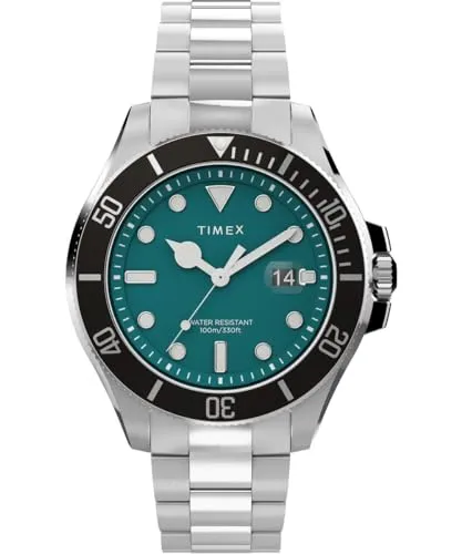 Timex Quarzuhr HARBORSIDE COAST TW2V91900AJ - Herrenuhr mit Leuchtzeigern und mineralglas, wasserdicht bis 10 bar – ideal für den Alltag und stilvoll zu jedem Outfit.