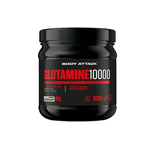 Body Attack Glutamine 10000, 1er Pack (300 Kapseln)