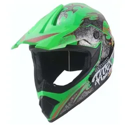 FunSport-Factory Motocrosshelm Kinder in grün von FunSport-Factory