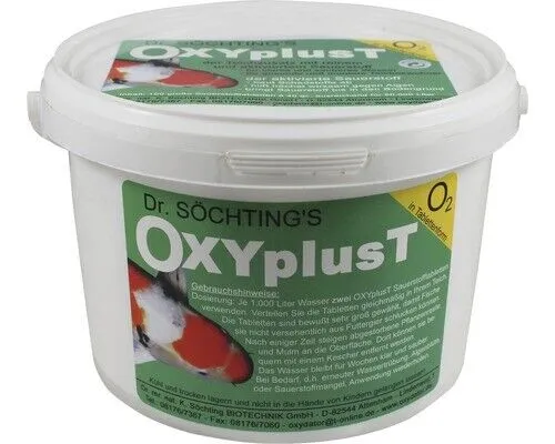 Söchting Oxyplus T 4kg – Sauerstoffzusatz für Gartenteiche