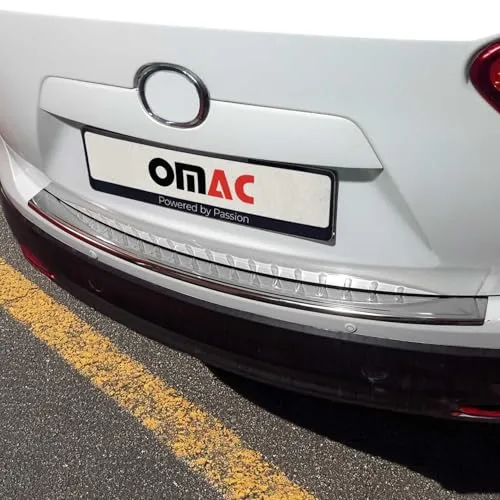 OMAC Ladekantenschutz für Mazda CX-5 (2011-2017) - Abdeckblenden für optimalen Schutz der Ladefläche, aus rostfreiem Edelstahl für Langlebigkeit und einfache Reinigung, einfache Installation ohne Bohren.