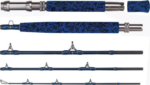 Produktbild WFT Steckrute Sea King Traveller 2,15m 80lbs, 400-2200g