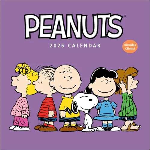 Peanuts 2026 – Wandkalender - Unterhaltungsliteratur: Original Andrews McMeel-Kalender mit humorvollen Peanuts-Motiven, perfekt für Fans und als stilvolle Wanddekoration.