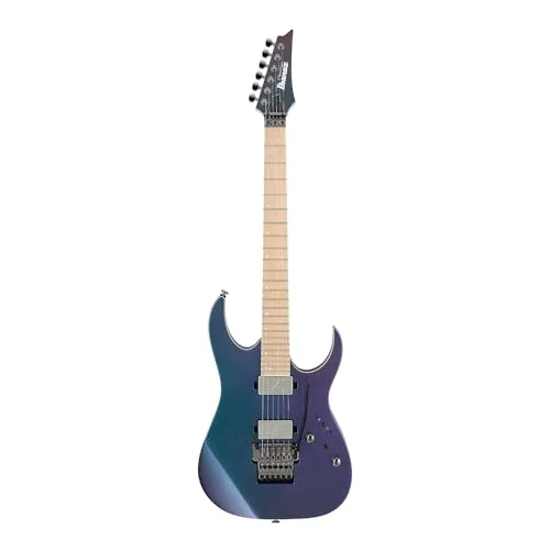 Ibanez Prestige RG5120M-PRT Polar Lights E-Gitarre - E-Gitarre für Metal mit Fishman Fluence Pickups, Super Wizard HP Halsprofil und Lo-Pro Edge Tremolo für präzise Stimmhaltung und vielseitige Klänge.