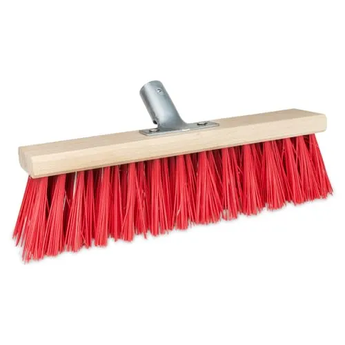 Straßenbesen 300 mm ohne Stiel Gartenbesen Industriebesen Outdoor Besen mit Stabilen Borsten (30 cm ohne Stiel)