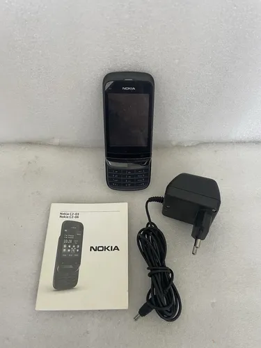 Nokia C2-03 Touch Black (Simlock Frei) Dual-SIM Radio 2MP Slide ✅