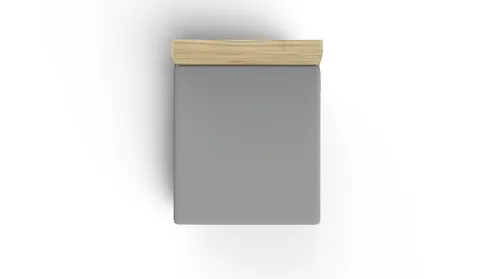 Elizabed Renforcé-Spannbettlaken Grau 150x200 cm - Hochwertiges Spannbettlaken aus feiner Renforcé-Qualität, langlebig und pflegeleicht. Atmungsaktiv und elastisch für eine perfekte Passform, ideal für erholsamen Schlaf.