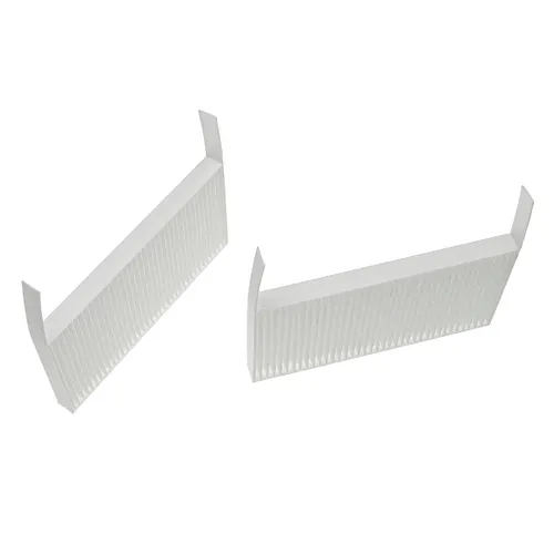 vhbw Filterset kompatibel mit Wernig CA 70 Lüftungsgerät - Luftfilter G4 / F7 (4 Stück), 19 x 10 x 3 cm, Weiß