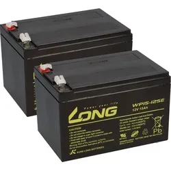 Hochwertiger Akku für Elektro Roller 24V 2x 12V 15Ah