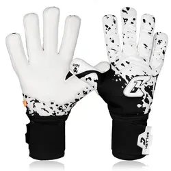 CATCH & KEEP Torwarthandschuhe Herren Splash Magic White Gr. 10 - PROFI TORWARTHANDSCHUHE: Mit 4mm Octopus Latex Grip für herausragende Ballkontrolle und extra Fingerschutz für maximale Sicherheit bei Schüssen. Ideal für ambitionierte Torhüter!