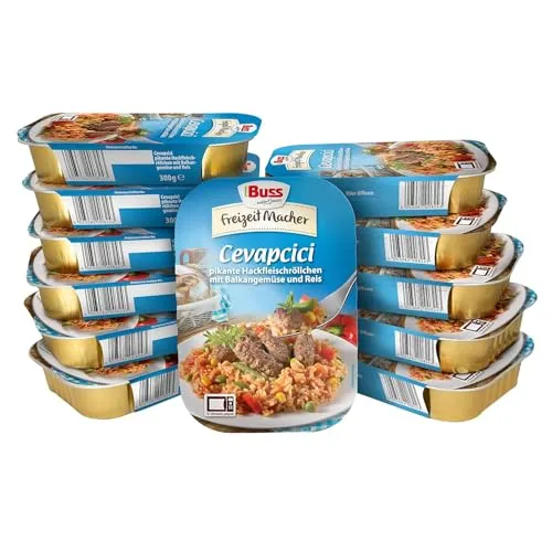 Buss Freizeitmacher Cevapcici mit Reis und Gemüse