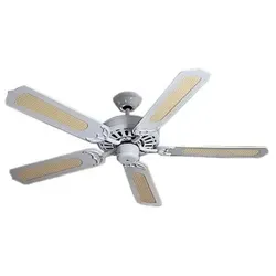 Helios DVAW130 Deckenventilator, antik, weiß von Helios