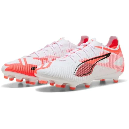 PUMA Unisex Ultra 5 PRO FG/AG Fussballschuh - Fußballschuhe mit leichtem Mesh-Obermaterial und GRIPCONTROL PRO für optimale Ballkontrolle, ideal für schnelle Spieler.