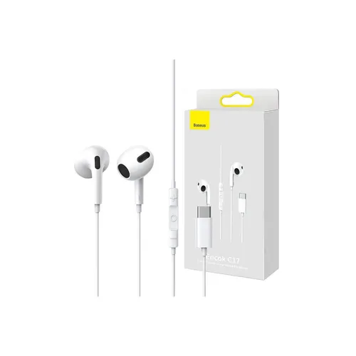 Baseus Encok C17 In-Ear Kopfhörer – Weiß