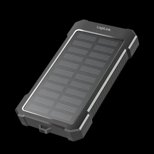 Produktbild Solar Powerbank 10000mAh mit Taschenlampe