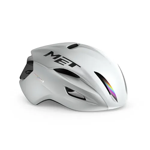 MET Manta Mips Helm Silber L in weiß von MET