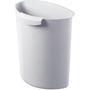 HAN Moon Mülleimer-Einsatz 6,0 l lichtgrau - Effiziente Mülltrennung für Büro und Zuhause, robust und langlebig aus Polypropylen